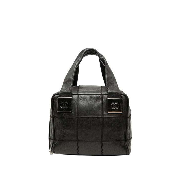 Chanel Chocolate Bar Surpiqué Caviar Sac à main