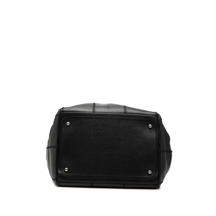 Chanel Chocolate Bar Surpiqué Caviar Sac à main