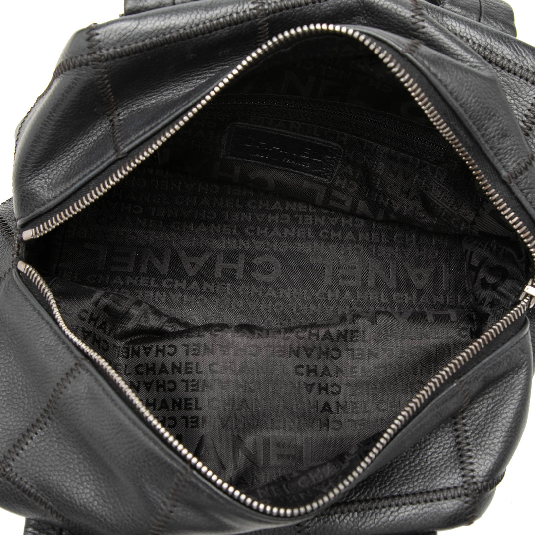 Chanel Chocolate Bar Surpiqué Caviar Sac à main
