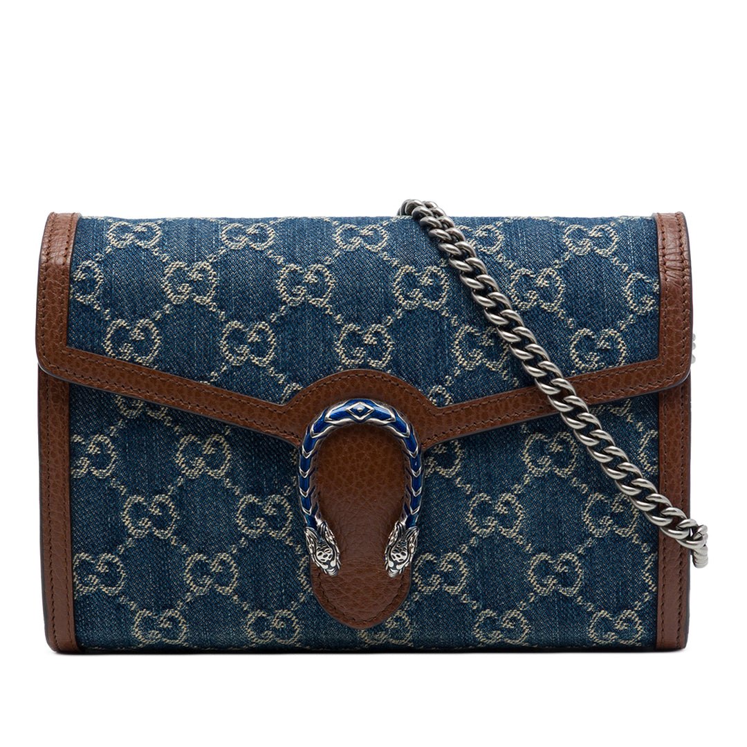 Gucci GG Jean Dionysus Wallet on Chain