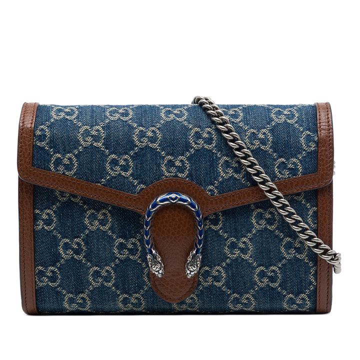 Gucci GG Jean Dionysus Wallet on Chain