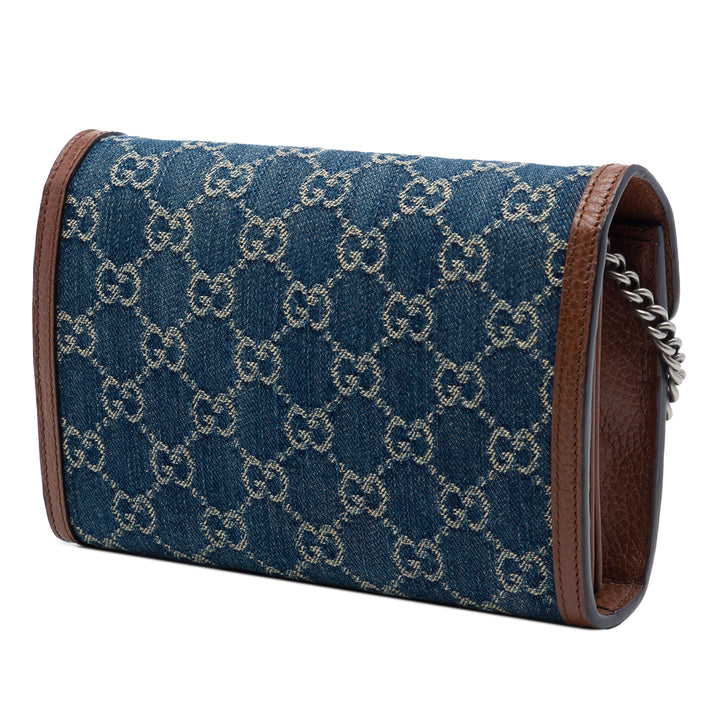 Gucci GG Jean Dionysus Wallet on Chain