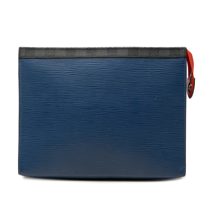 Pochette Voyage MM Épi Bleu
