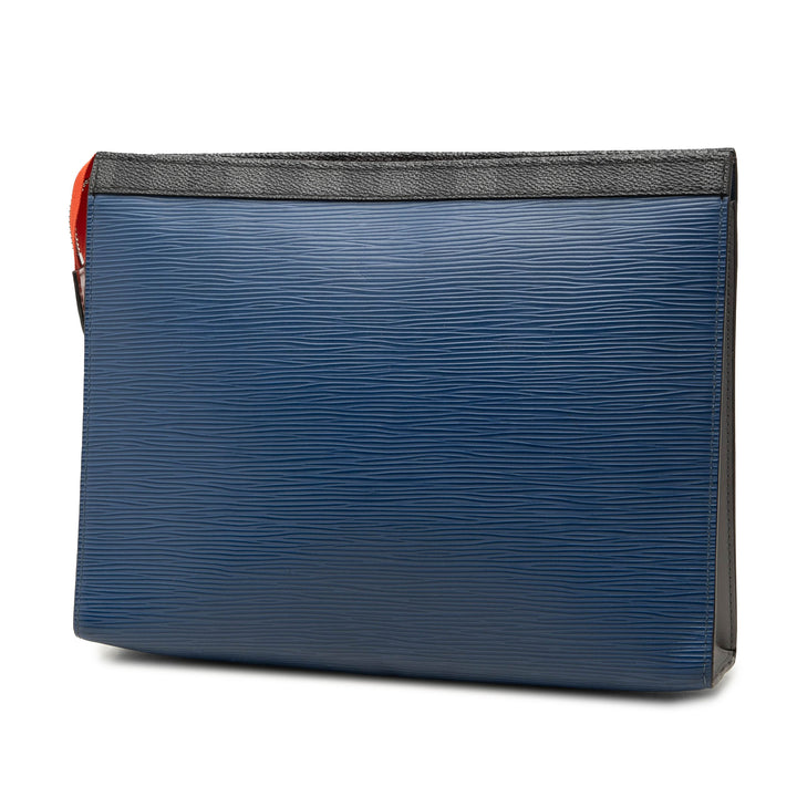 Pochette Voyage MM Épi Bleu