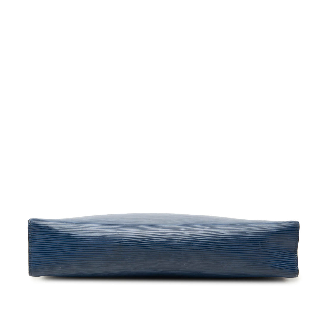 Pochette Voyage MM Épi Bleu