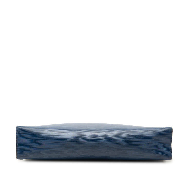 Pochette Voyage MM Épi Bleu