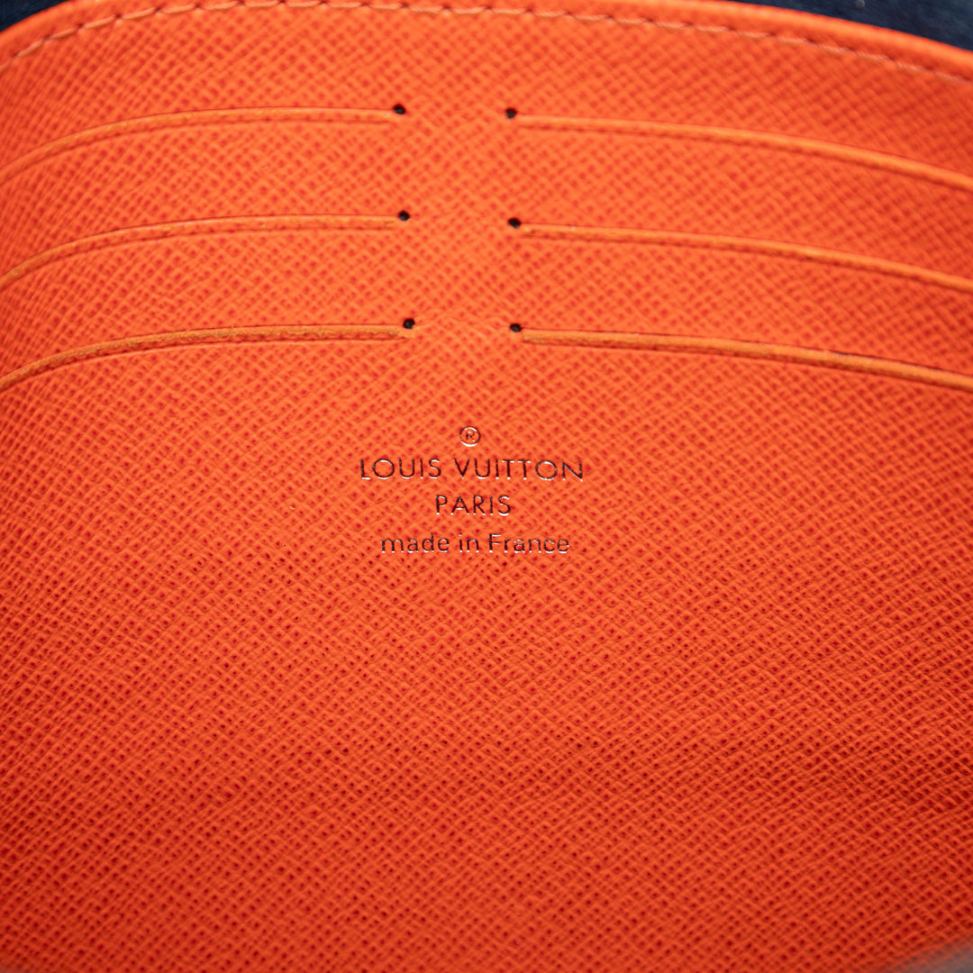 Pochette Voyage MM Épi Bleu