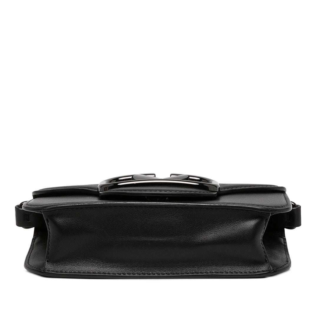 Valentino VLogo Loco Sac Petit Cuir de veau Noir – vue 3 – GABY PARIS