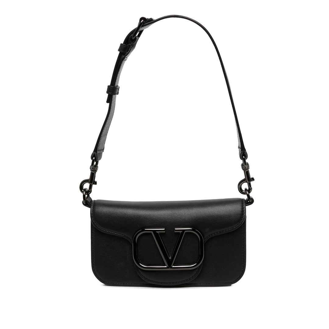 Valentino VLogo Loco Sac Petit Cuir de veau Noir – vue 5 – GABY PARIS