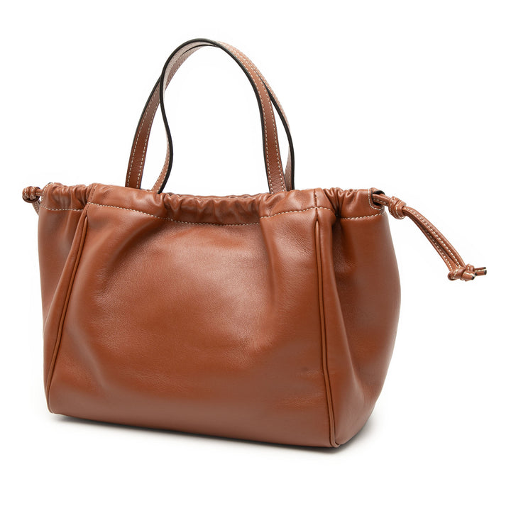 Celine Small Cuir de veau Cuir Triomphe Cabas Drawstring Sac
