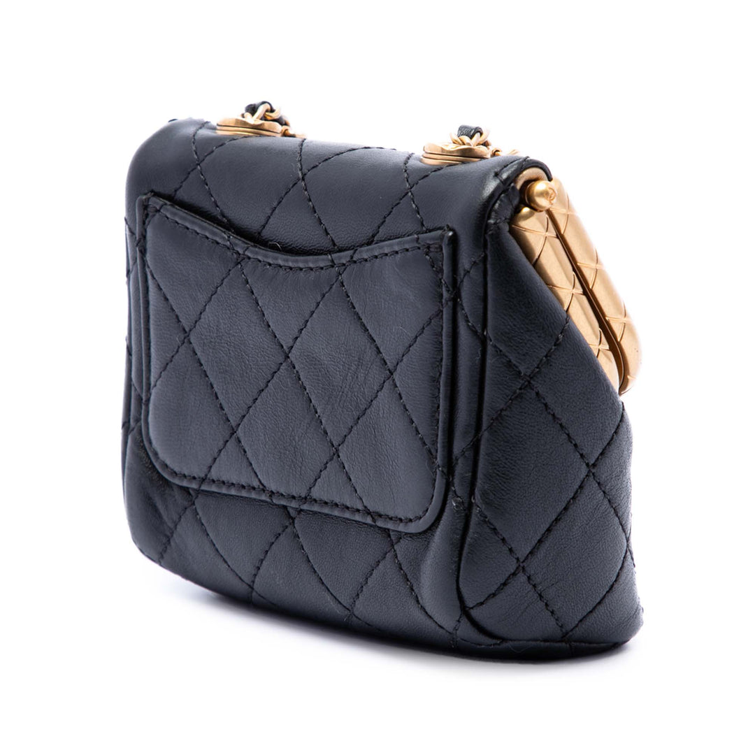 Chanel Micro Matelassé Cuir d'agneau My Crush Sac