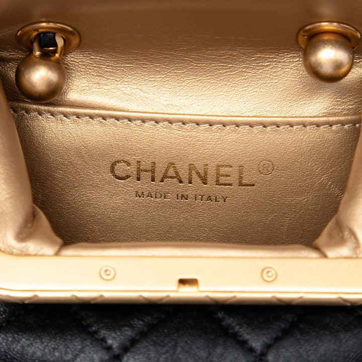 Chanel Micro Matelassé Cuir d'agneau My Crush Sac