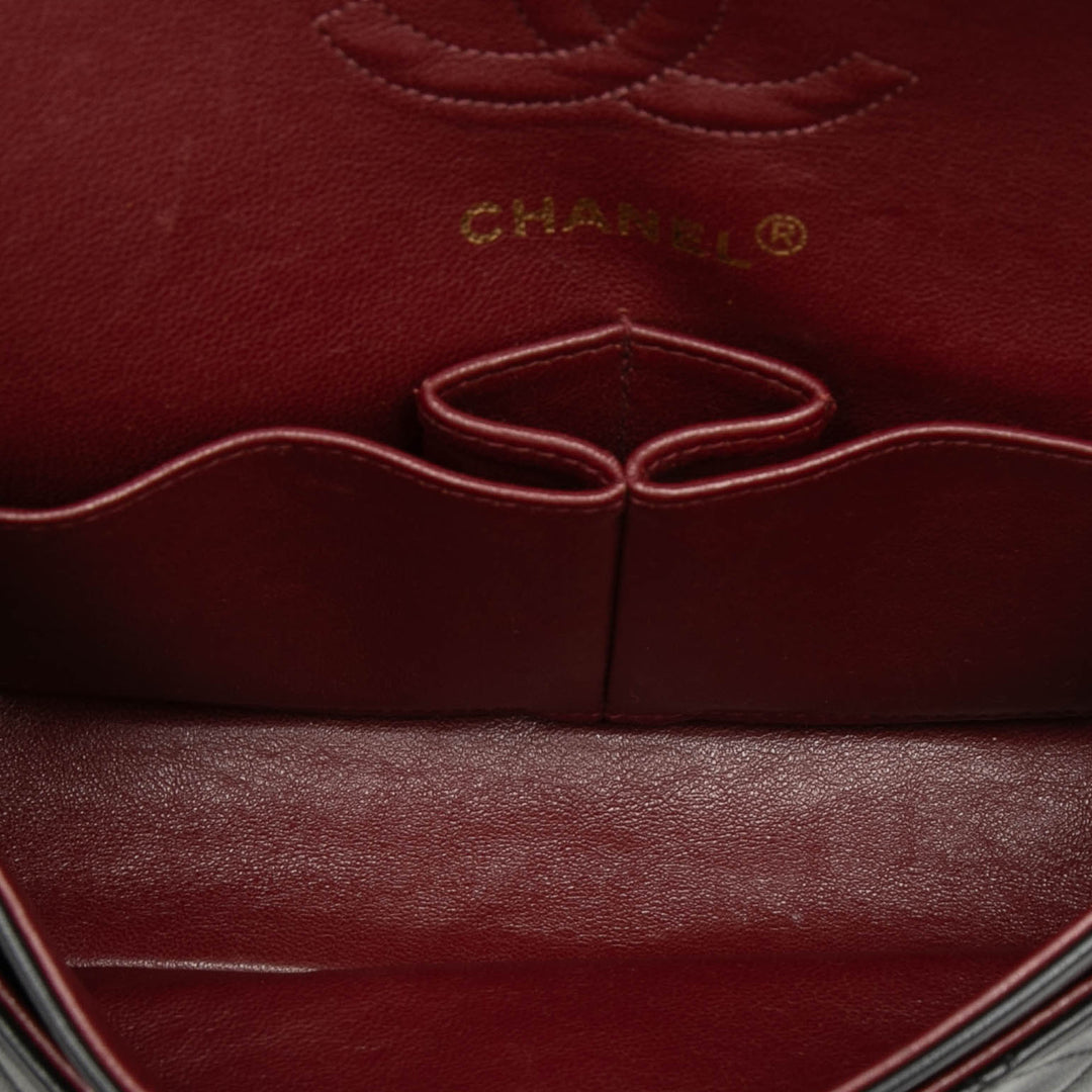 Chanel Small Classic Cuir d’agneau Double rabat
