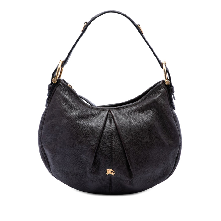 Burberry Small Cuir Malika Hobo
