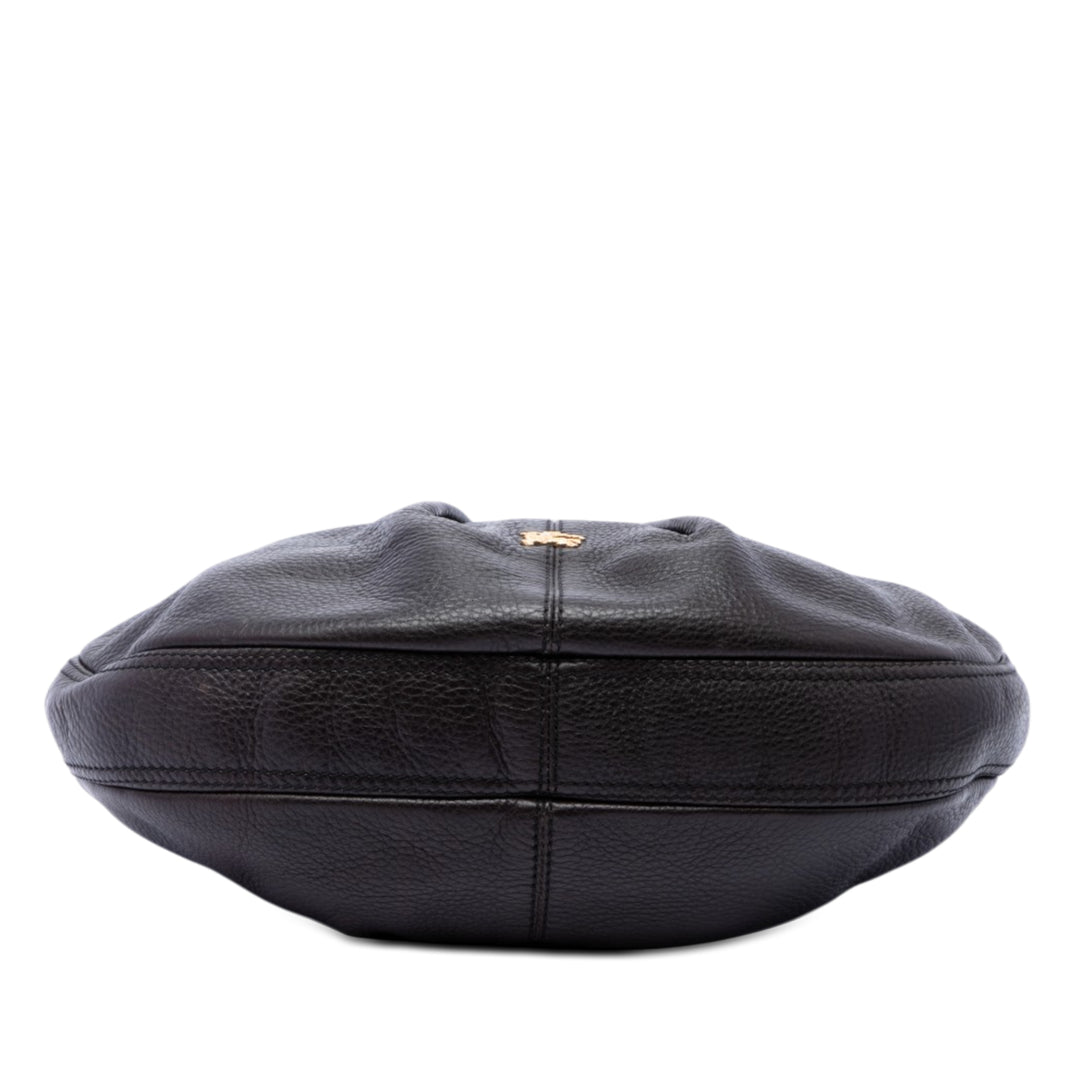 Burberry Small Cuir Malika Hobo