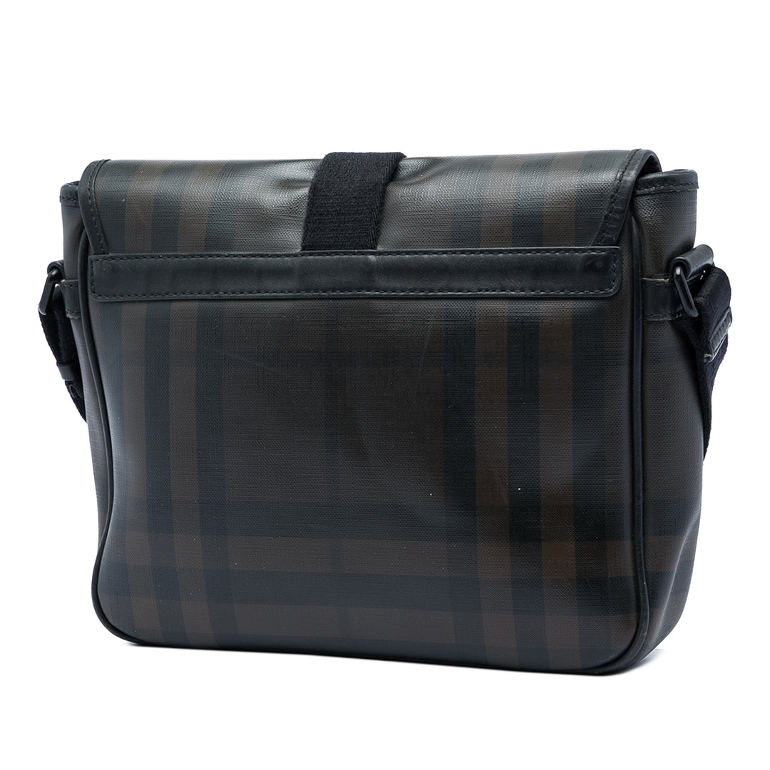 Burberry Smoke Check Sac Toile enduite
