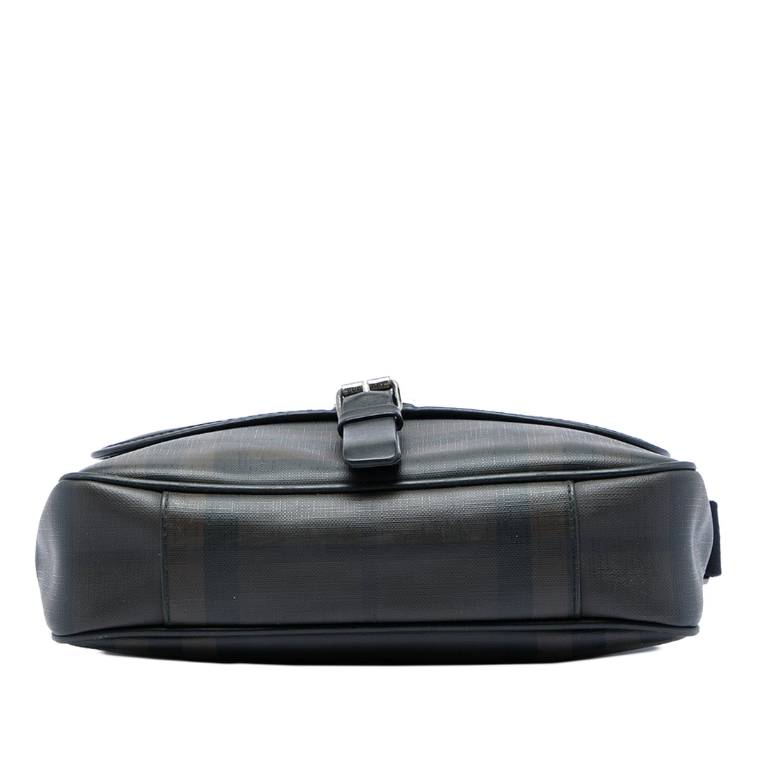 Burberry Smoke Check Sac Toile enduite
