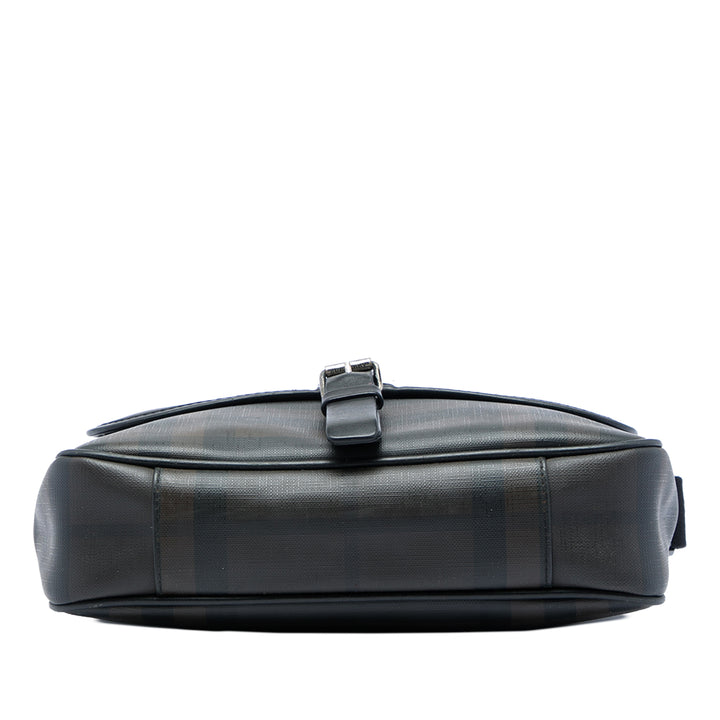 Burberry Smoke Check Sac Toile enduite