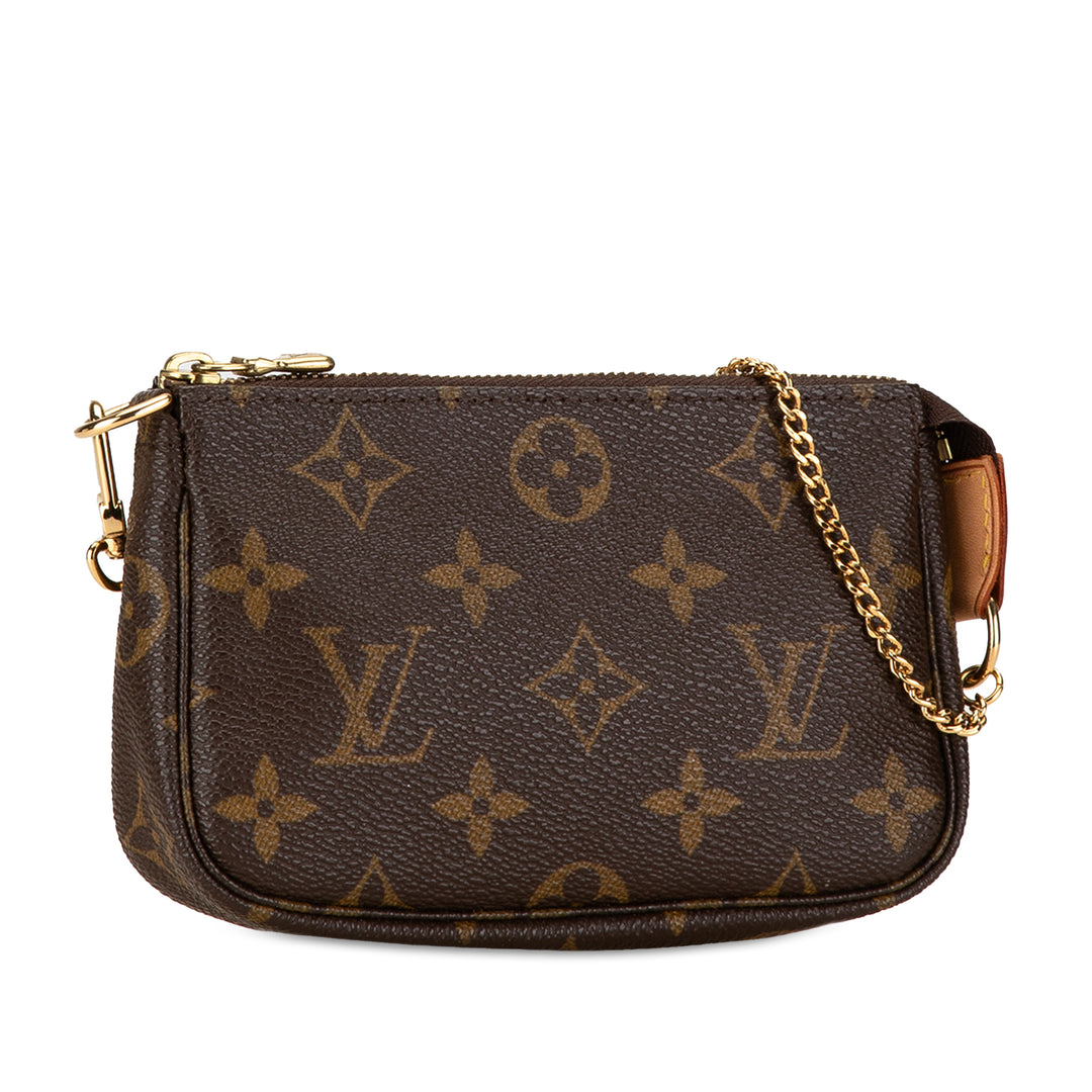 Monogram Mini Pochette Accessoires Brown - Gaby Paris