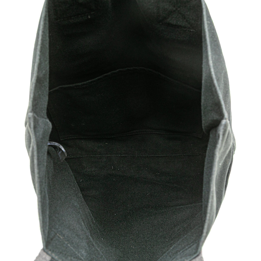 Hermès Toile Fourre Tout Cabas Noir – GABY PARIS Authentique