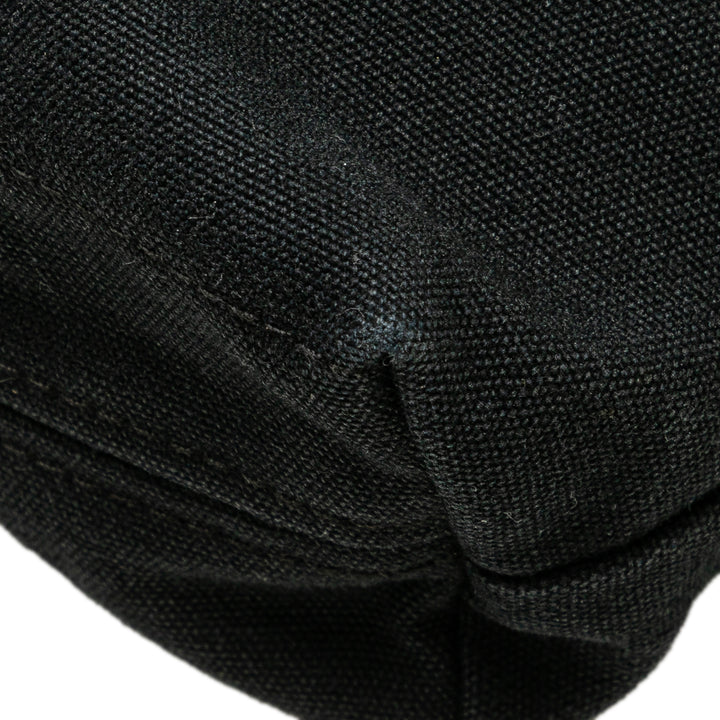 Hermès Toile Fourre Tout Cabas Noir – GABY PARIS Authentique