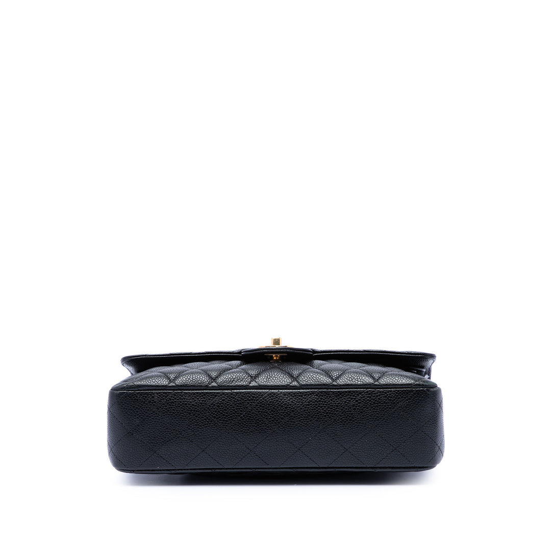 Chanel Medium Classic Caviar Double rabat