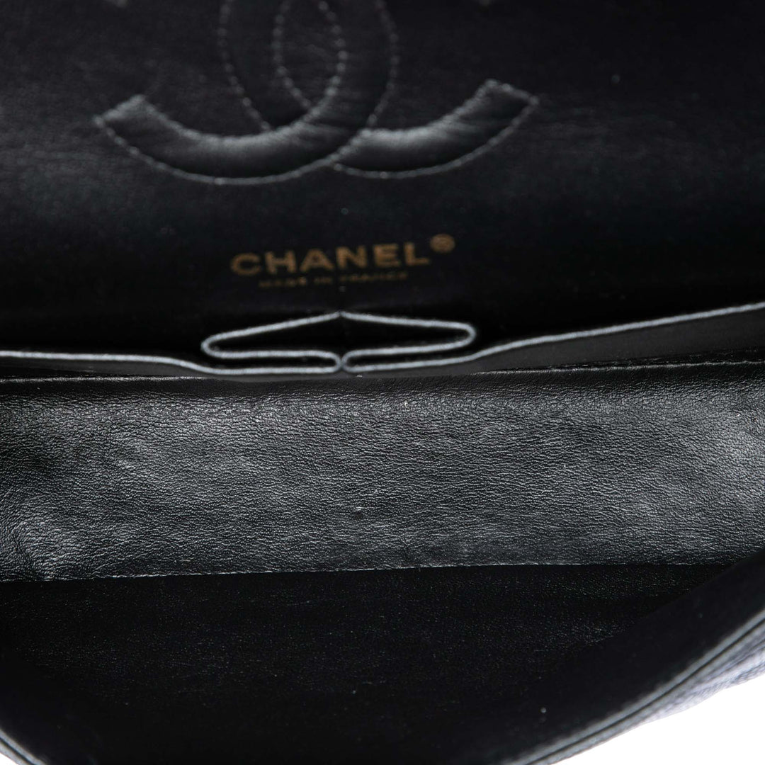 Chanel Medium Classic Caviar Double rabat