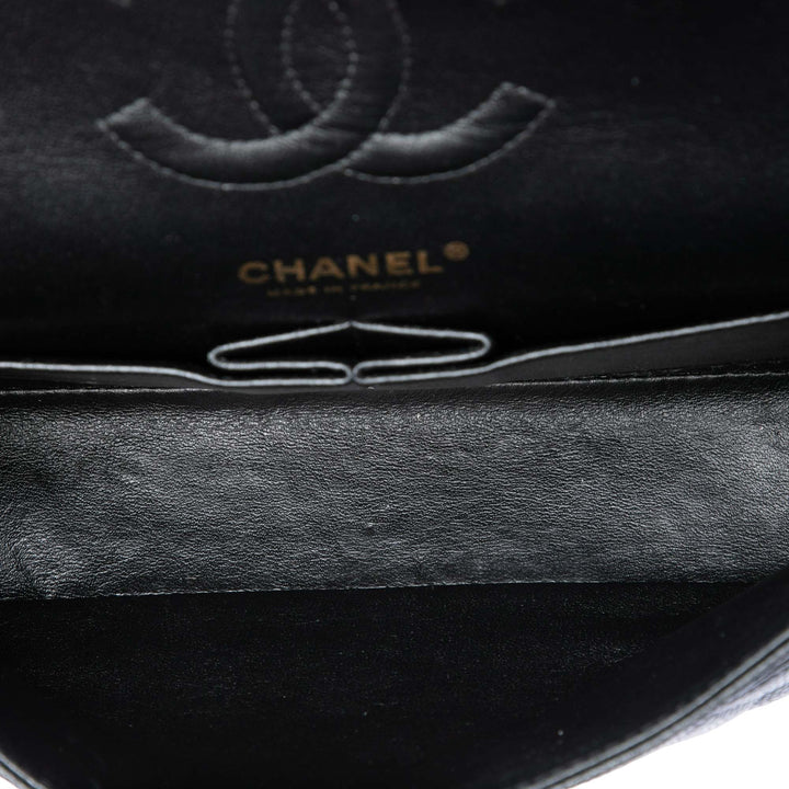 Chanel Medium Classic Caviar Double rabat