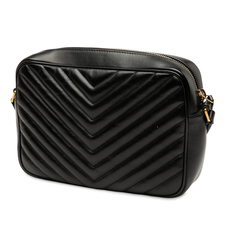 Saint Laurent Matelasse Cuir Monogram Lou Sac caméra