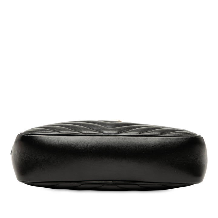 Saint Laurent Matelasse Cuir Monogram Lou Sac caméra