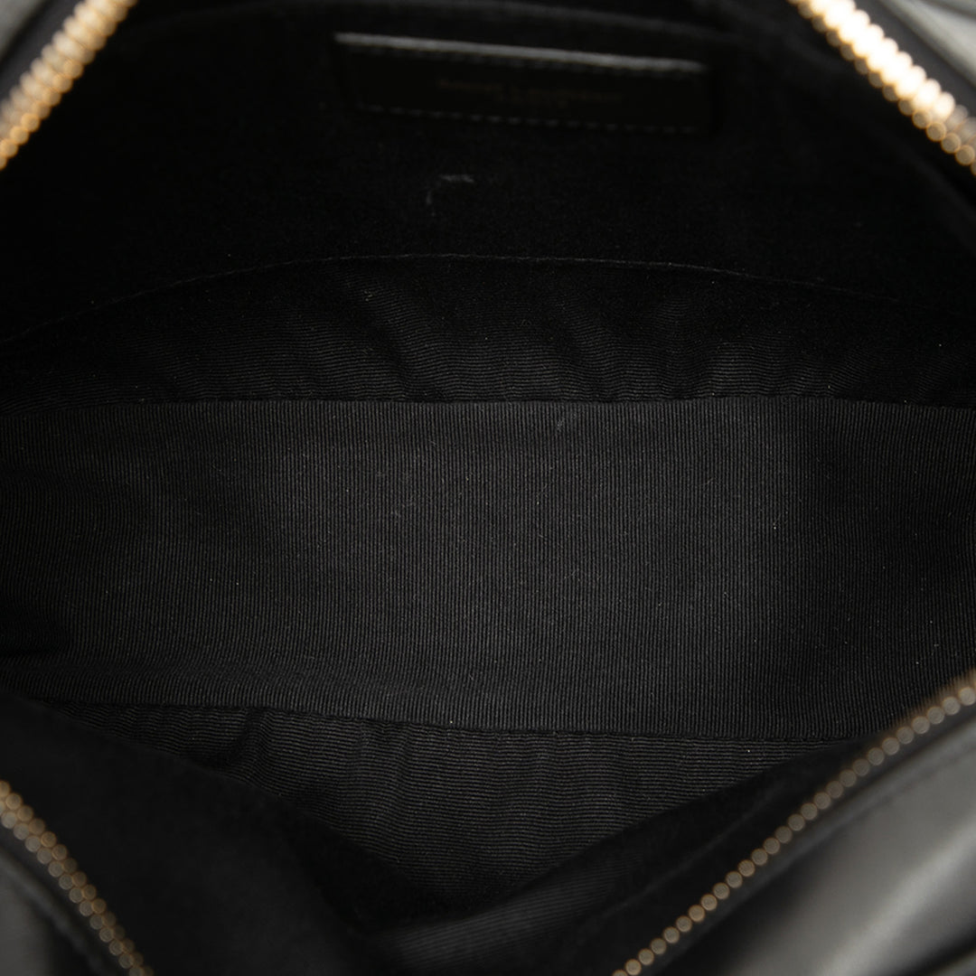 Saint Laurent Matelasse Cuir Monogram Lou Sac caméra