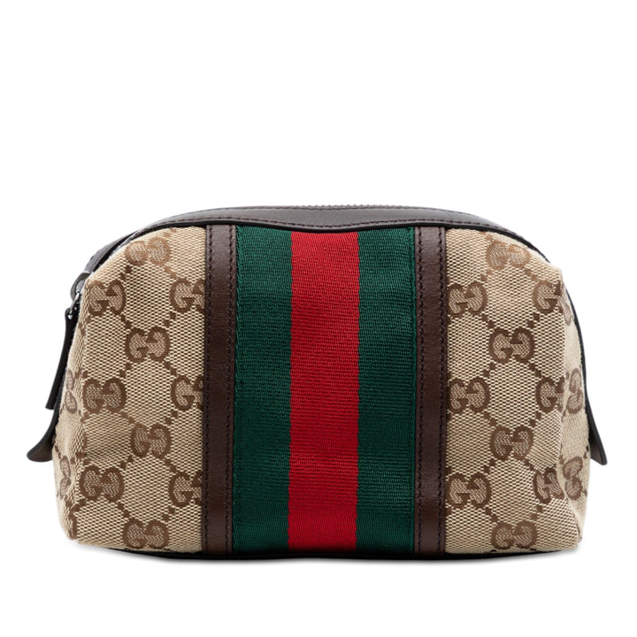 Gucci GG Toile Web Pochette