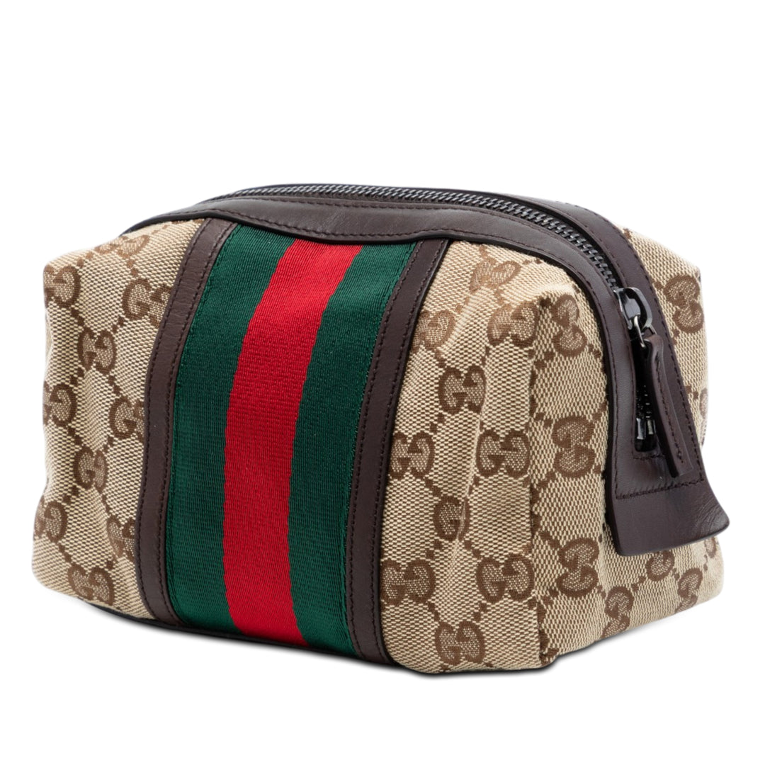 Gucci GG Toile Web Pochette