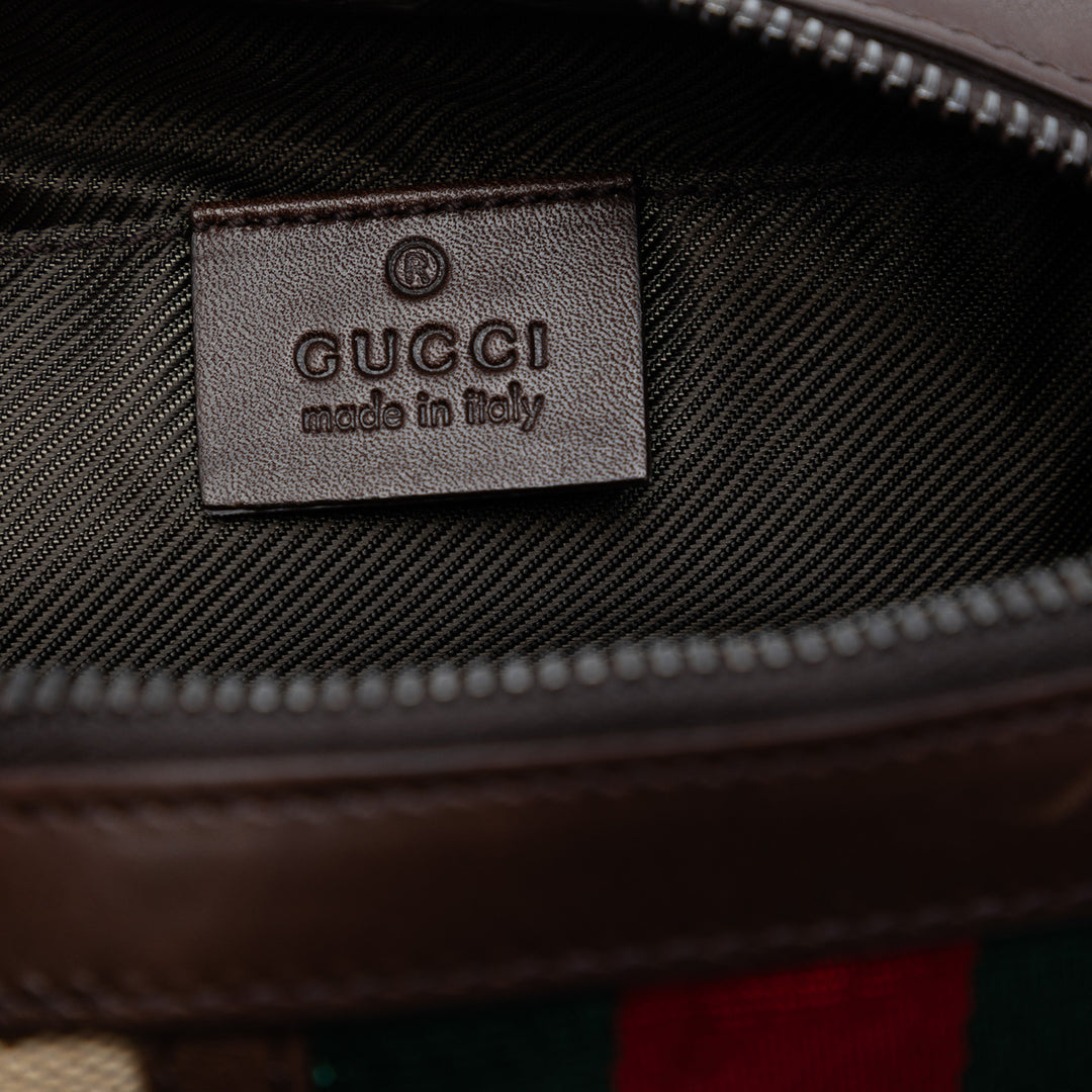 Gucci GG Toile Web Pochette
