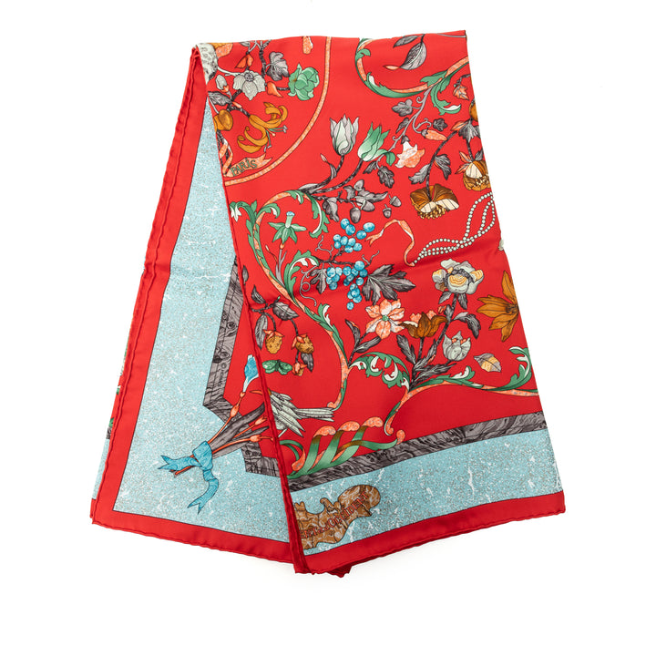 Hermès Pierres D Orient Et D Occident Foulard Soie