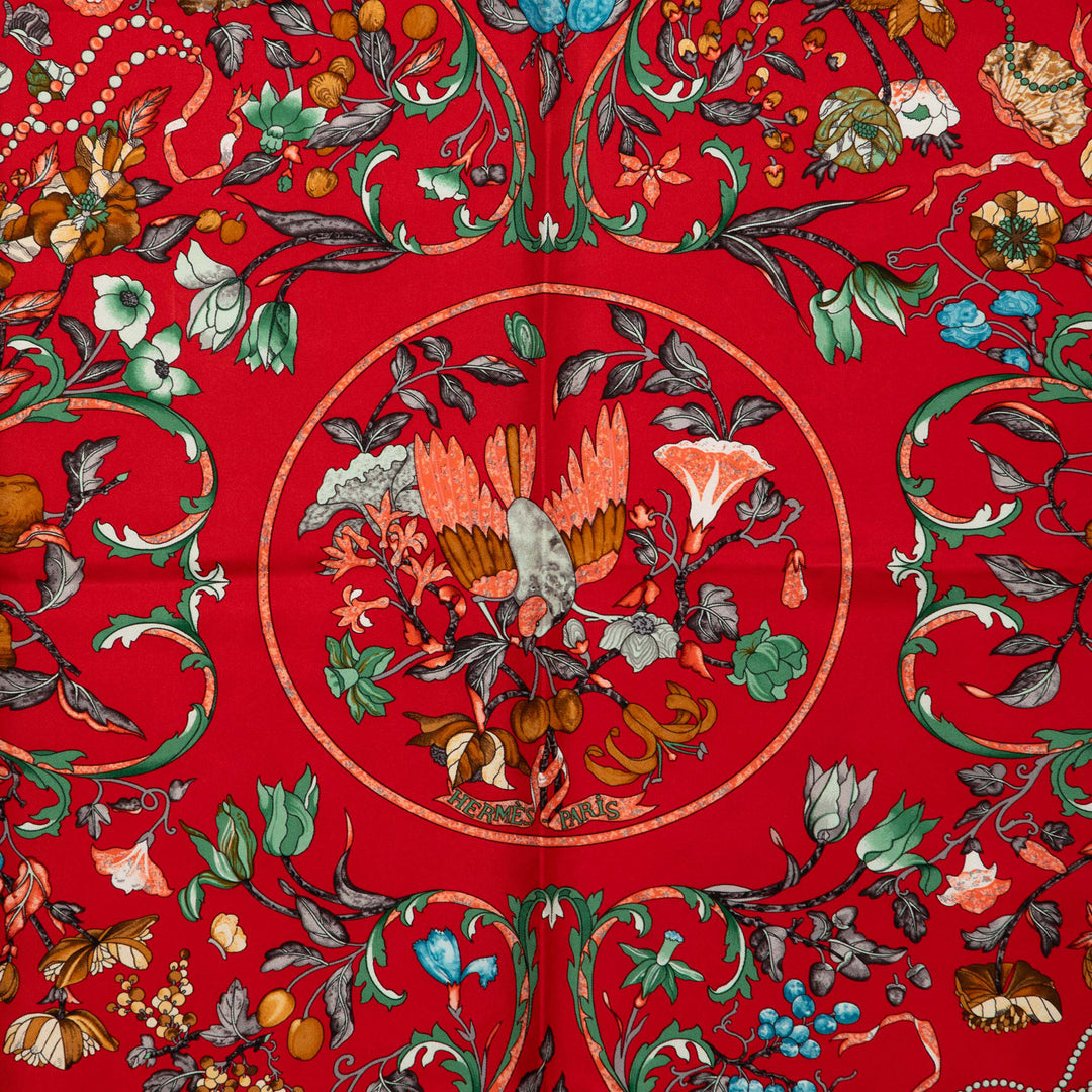 Hermès Pierres D Orient Et D Occident Foulard Soie
