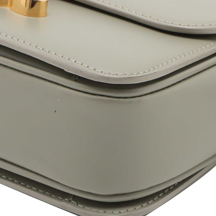 brillant Triomphe Sac Teen Cuir de veau Gris