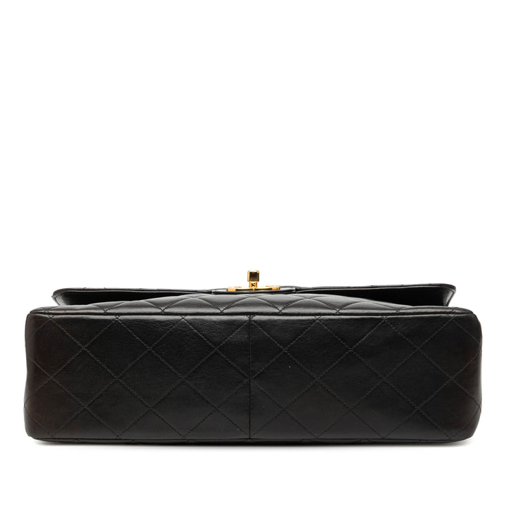 Chanel Jumbo Classic Cuir d’agneau Simple rabat