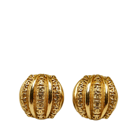 CC Clip-On Earrings Gold - Gaby Paris