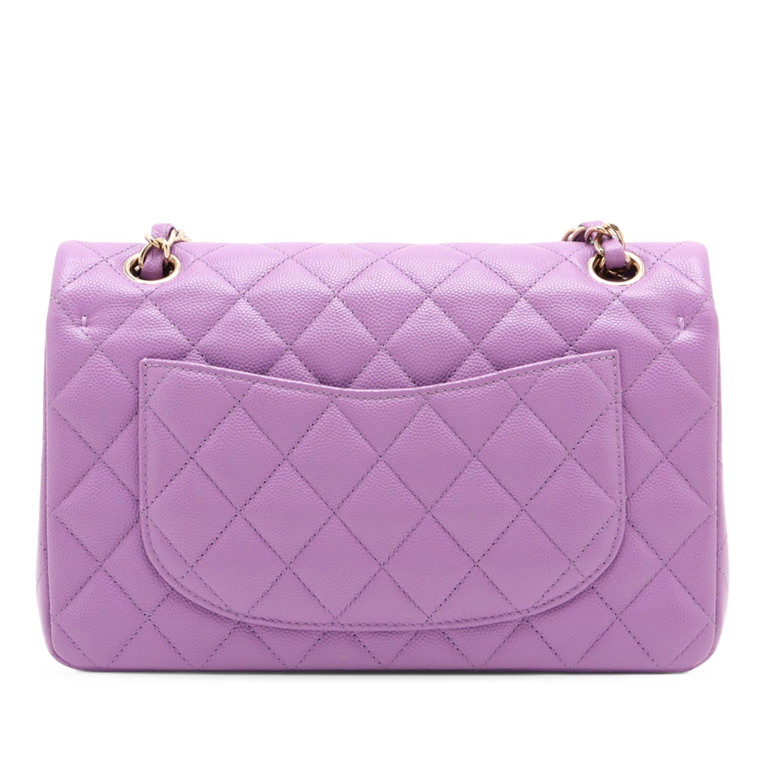 Chanel Small Classic Caviar Double rabat