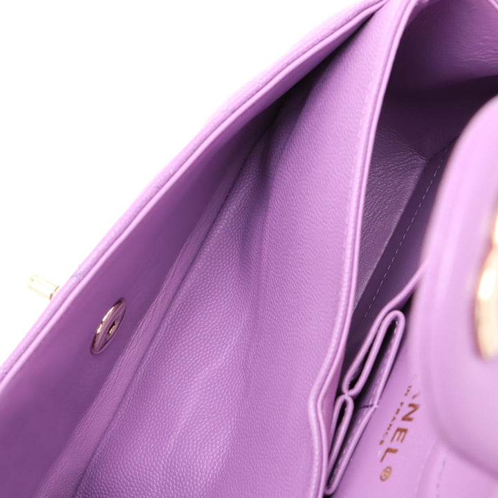 Chanel Small Classic Caviar Double rabat