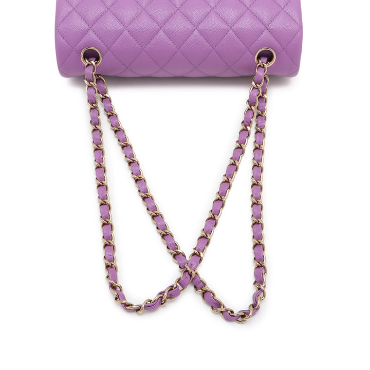 Chanel Small Classic Caviar Double rabat