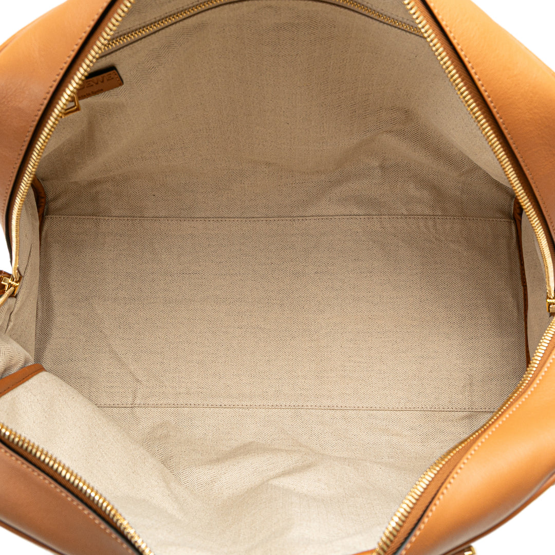 LOEWE Extra Large Toile et Cut Out Cuir Amazona 75