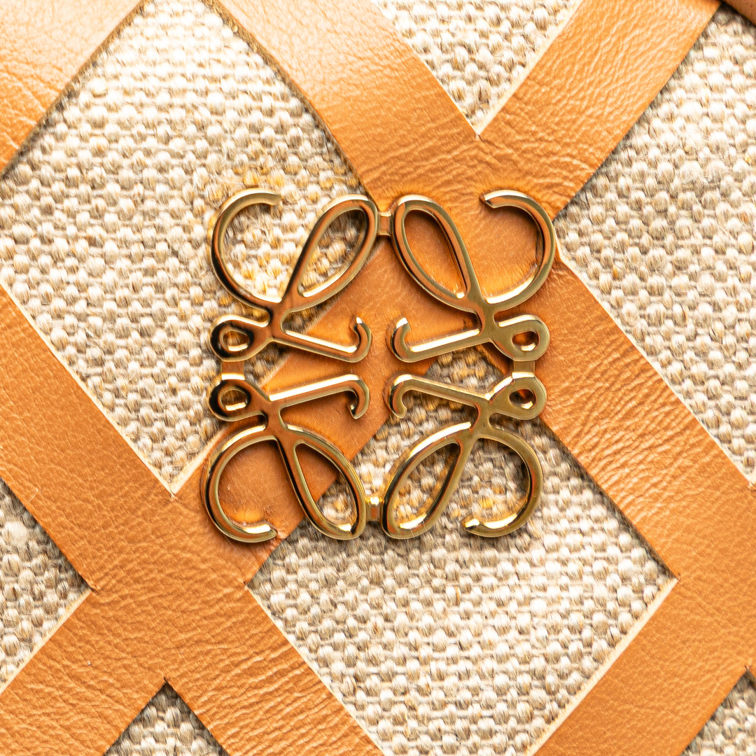 LOEWE Extra Large Toile et Cut Out Cuir Amazona 75