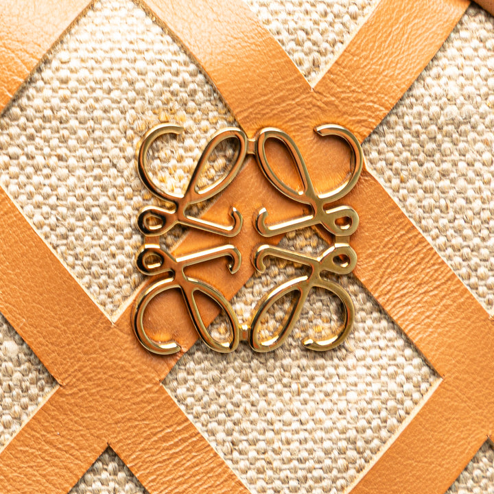 LOEWE Extra Large Toile et Cut Out Cuir Amazona 75