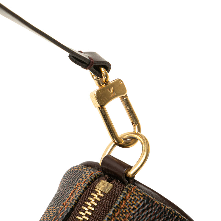 Damier Ebene Papillon Pochette Brown - Gaby Paris