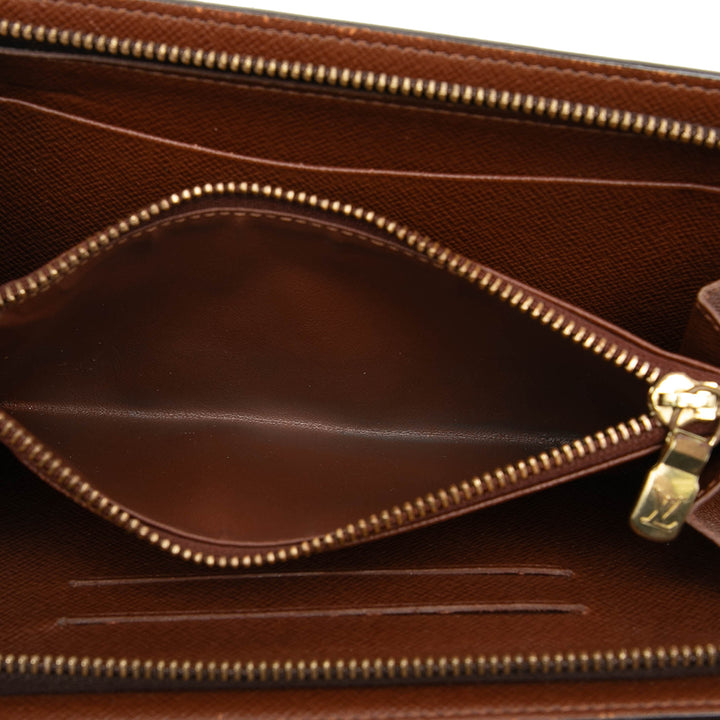 Louis Vuitton Monogram Porte Monnaie Zippy Portefeuille long