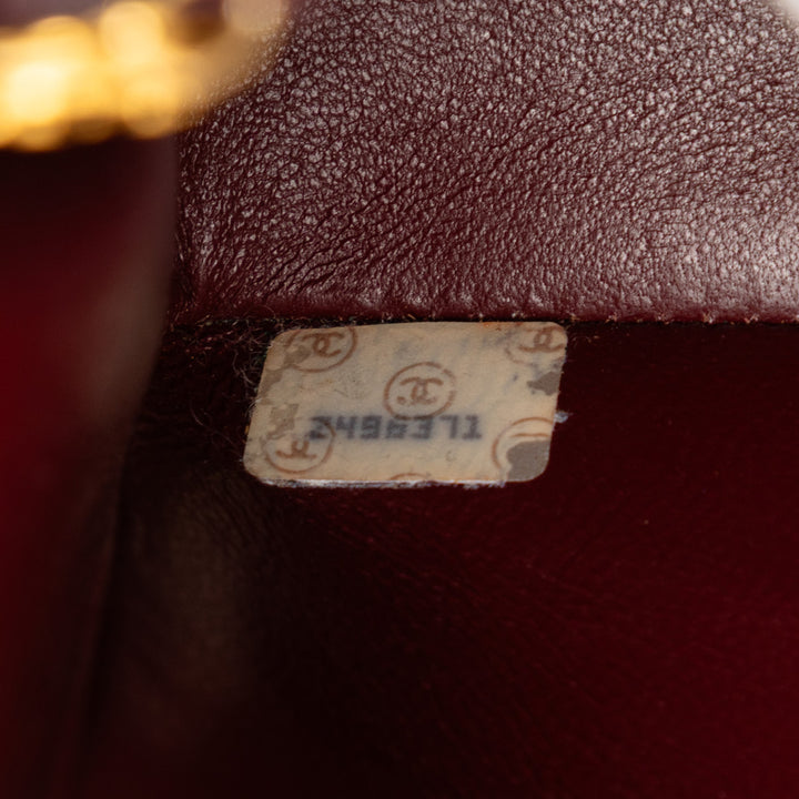 Chanel Medium Cuir d’agneau Diana à rabat