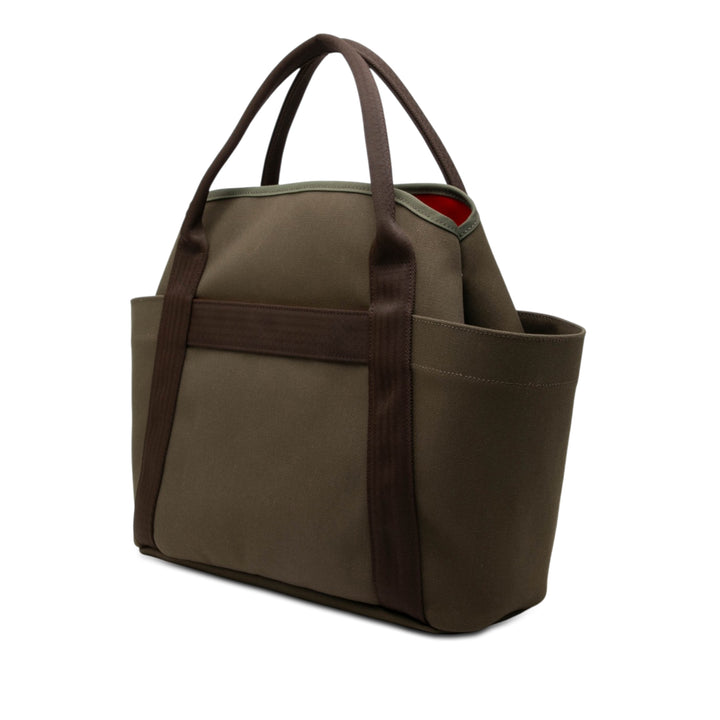 Hermès Sac de Pansage Grooming Sac Marron – vue 2 – GABY PARIS
