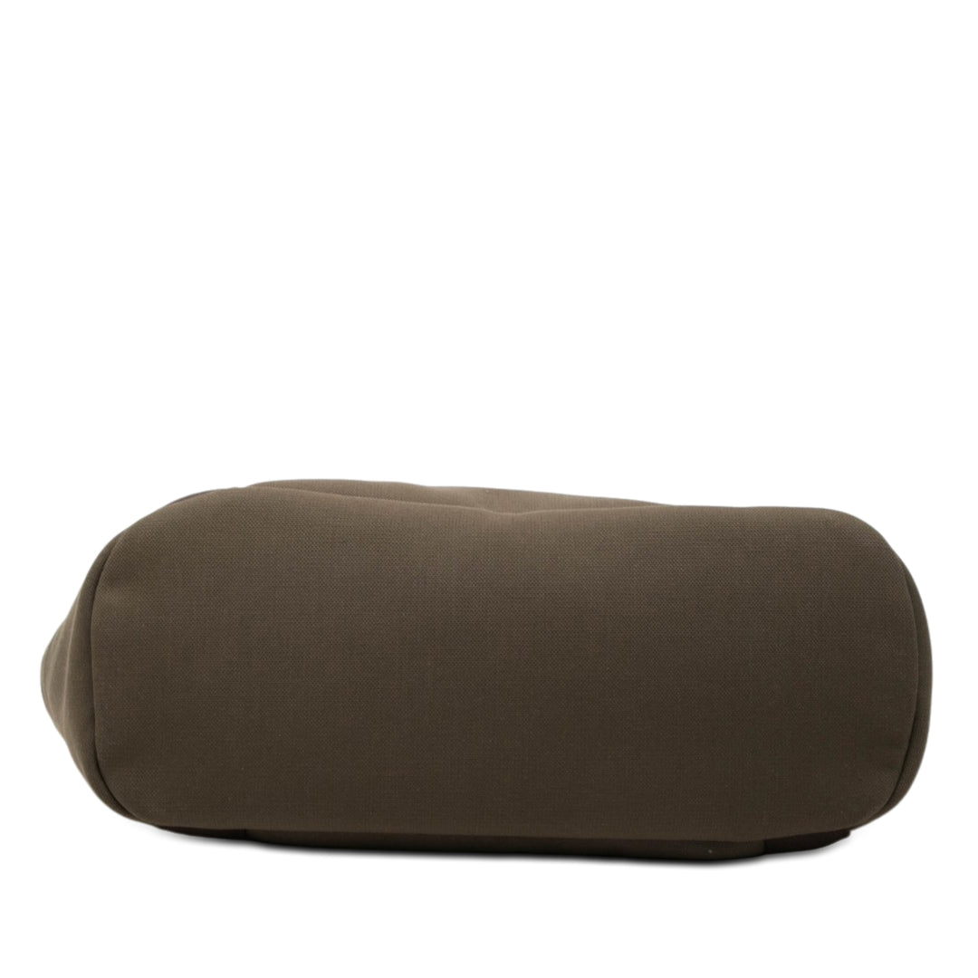 Hermès Sac de Pansage Grooming Sac Marron – vue 3 – GABY PARIS
